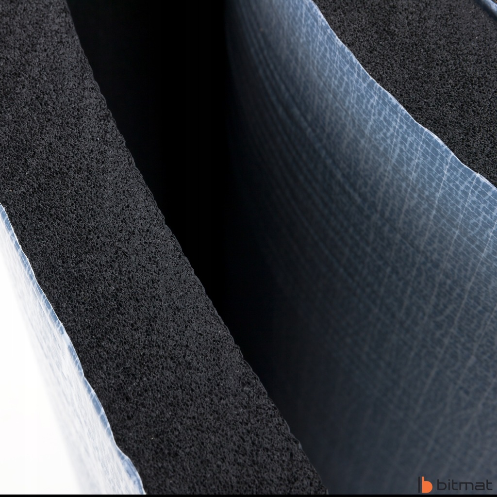 Мат піна шумоізоляційна гумовий 40mm 50x100cm ocielpenie гараж металевий Доставка