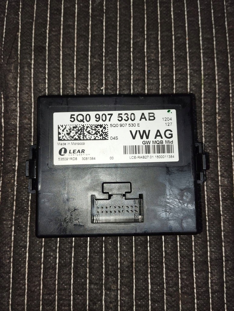 фото №14, Vw golf vii 7 1.2 tsi cjz cjzb набор стартовый бортовой компьютер 04e907309a 15 r