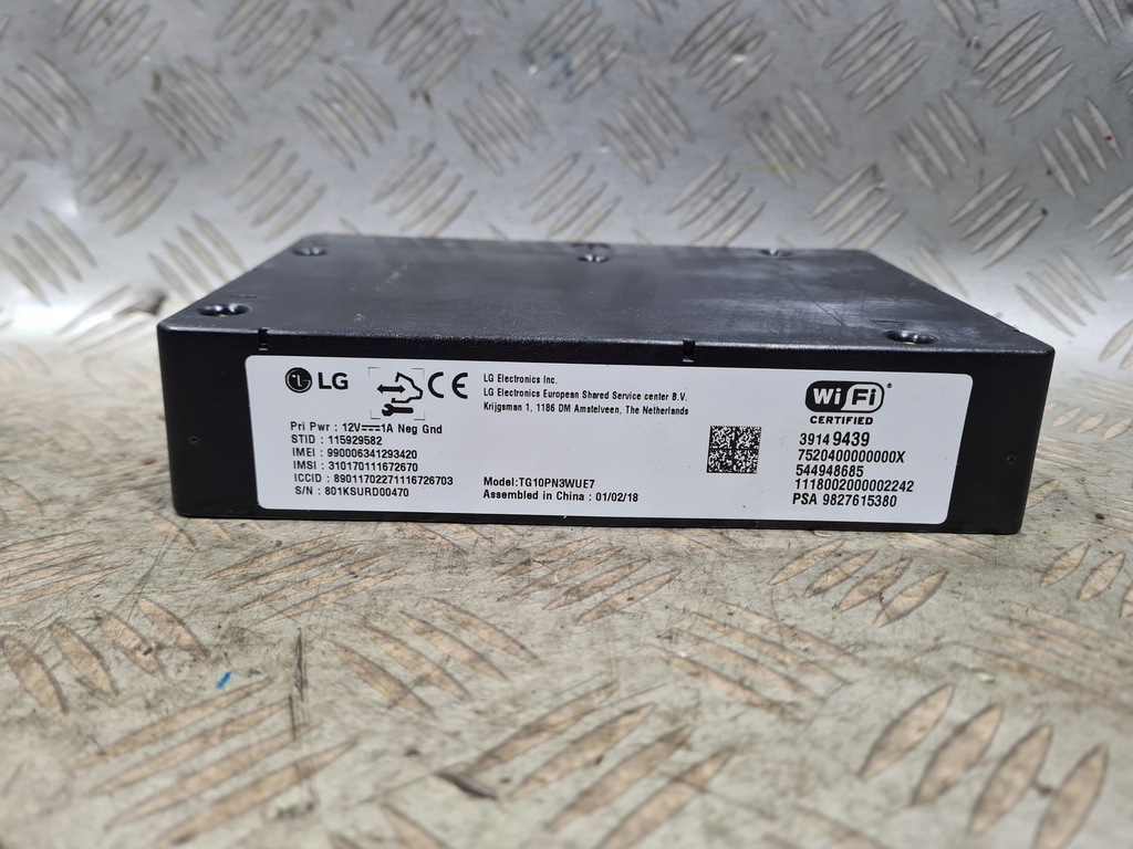 фото №1, Модуль радио wifi wi fi opel crossland x