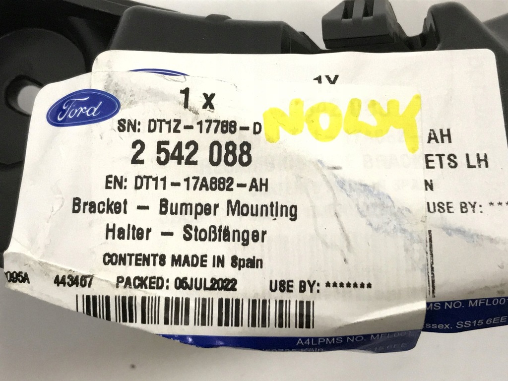 фото №12, Направляющая бампера задний левый tourneo connect 2013-