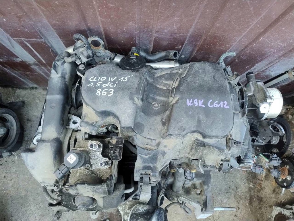 фото №9, Двигатель clio 4 iv 1.5 dci k9k c612