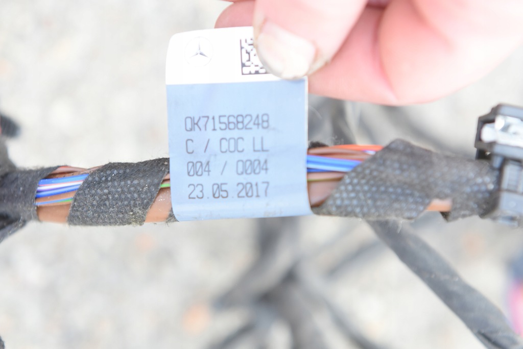 фото №11, Mercedes vito w447 жгут электропроводка отсек панели салона kpl.