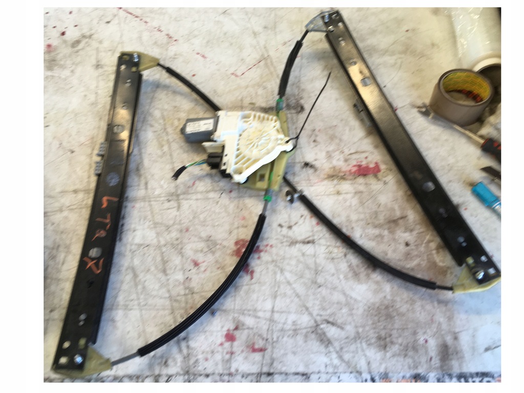 фото №5, Механізм скло правий лівий задня audi q7 4l