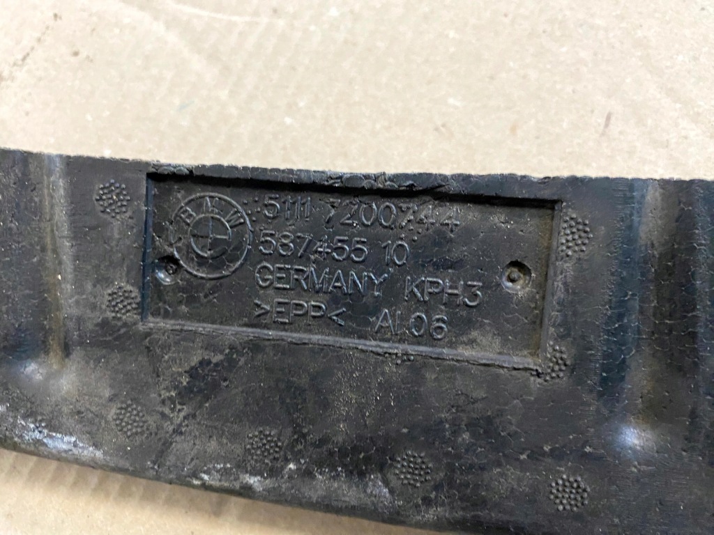 фото №7, Bmw 5 gt f07 абсорбер бампера передній 7200744 піна