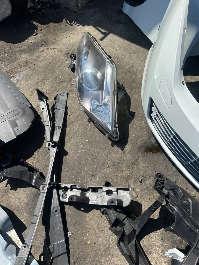 фото №8, Kompletny перед renault laguna iii coupe europa бампер ксенон капот крила