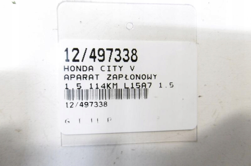 фото №7, Honda city v аппарат зажигание 1,5 l15a7 d4w8612