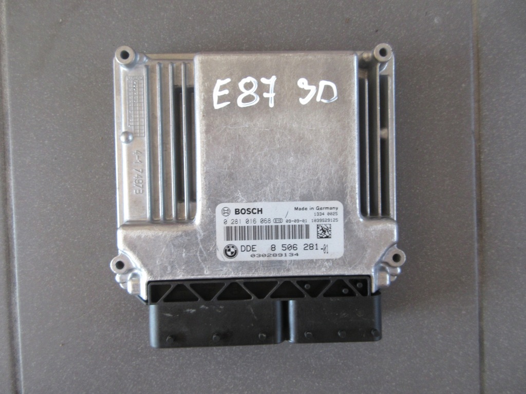 фото №6, Набір стартовий блок керування замок запалювання бортовий комп'ютер e87