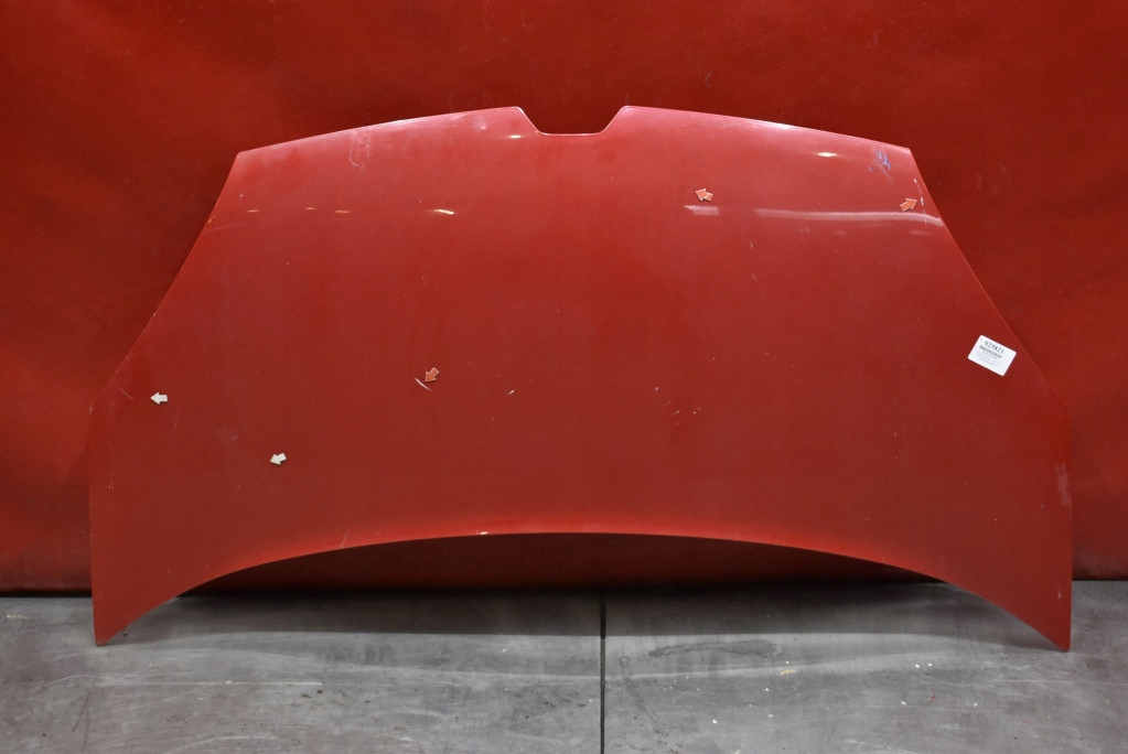 фото №2, Капот крышка двигателя czerwona renault kangoo 2 ii lift 07-21