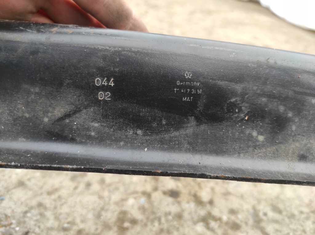 фото №8, Балка бампера задняя vw touran 1t0807305d