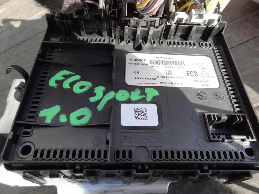 фото №3, Ford ecosport lift 2018 1,0 ecoboost модуль bcm hu5t-15604-ecs оригинал