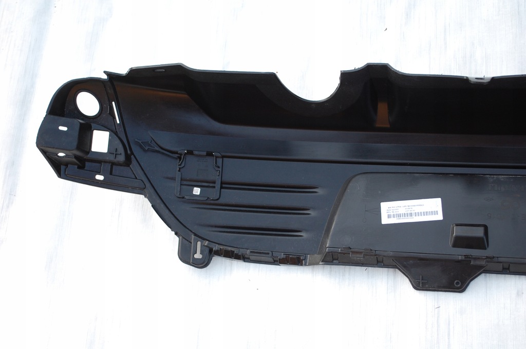 фото №8, Диффузор накладка бампер задняя renault clio iv hb fl