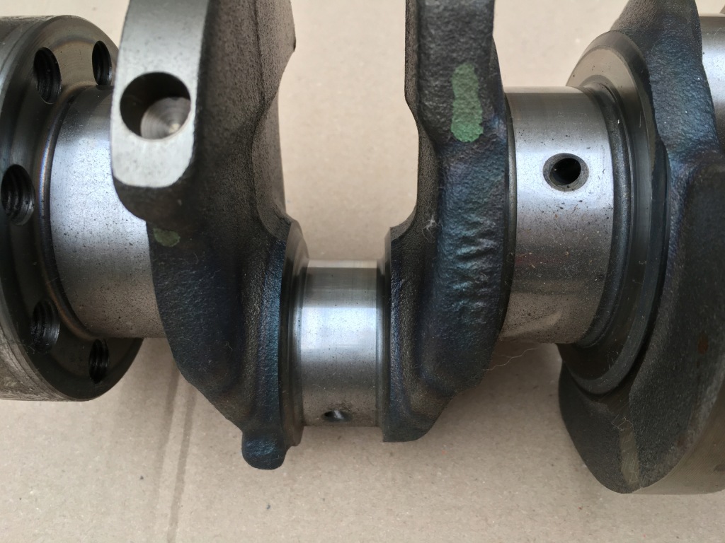 Wał коленчатый 7790913 bmw 2.5 d m57 с Разборки