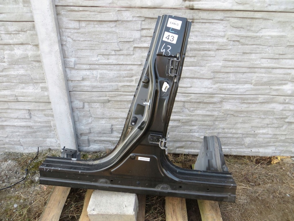 фото №1, Nissan x-trail t32 порог блок двигателя левый 14-