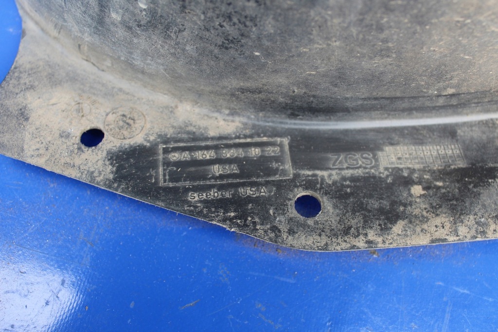 фото №6, Підкрилок передні праве перед правий частина задня mercedes w164 ml a1648841022