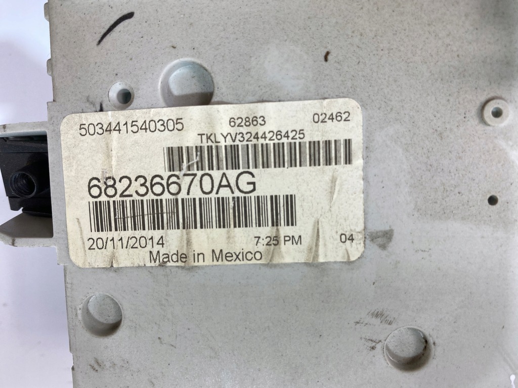 фото №5, Модуль коробка bsi 68236670ag jeep cherokee v kl 2.2 crd 4x4