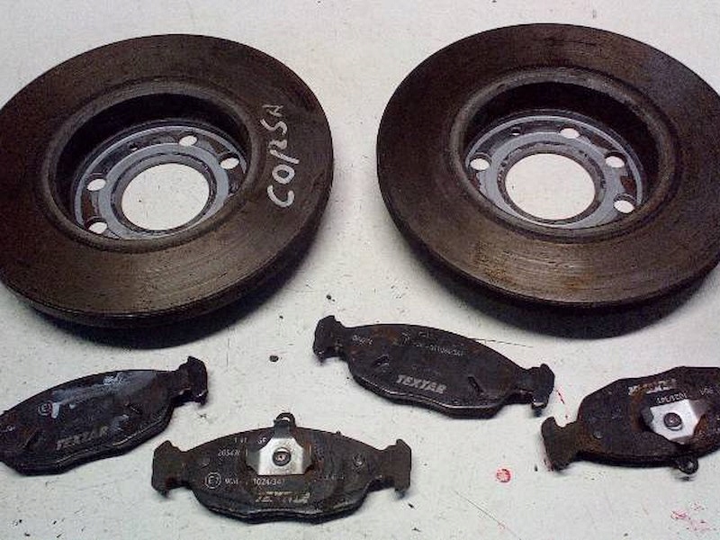 фото №5, Тормозные диски тормозные тормозные колодки opel corsa