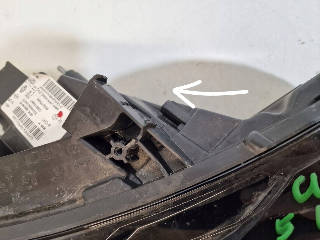 фото №5, Передня права лампа renault clio v lift full led 260103507r