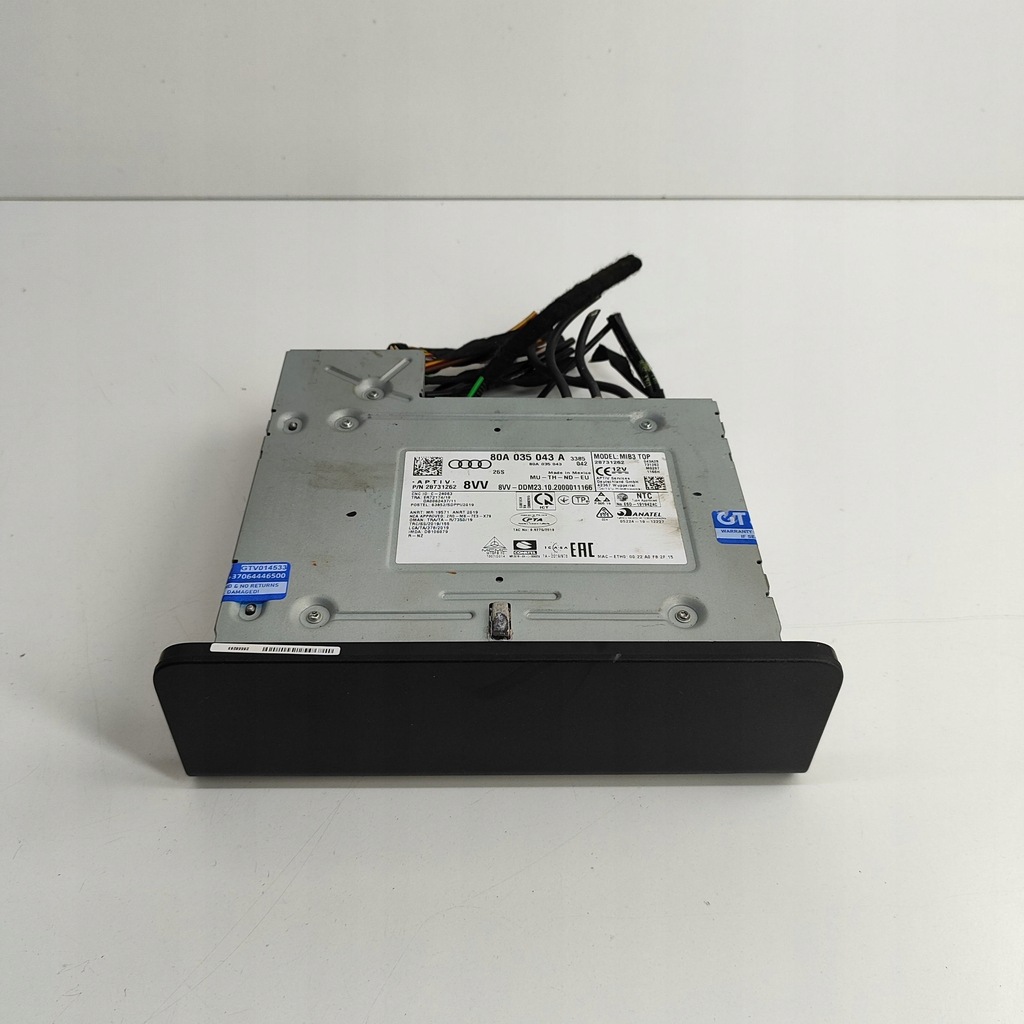 фото №1, Audi q5 sq5 2021 панель / радиопроигрыватель cd/dvd/gps