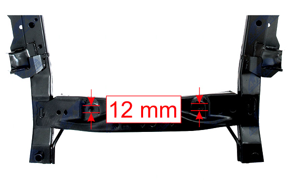 фото №10, Рама передній підвіска dacia logan ii 12- sandero ii 12- nty