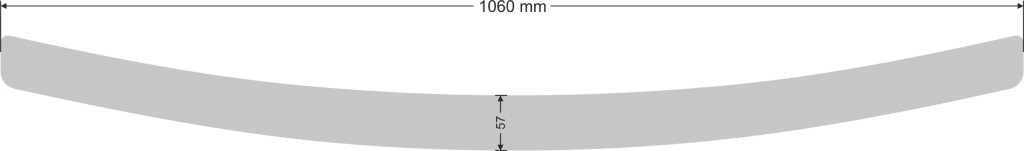 Купити Mazda 6 i kombi 2002-2008 накладка na бампер