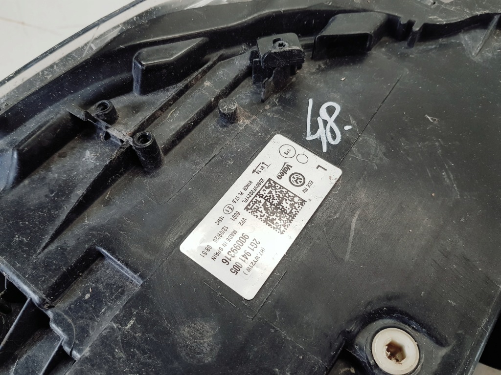 фото №5, Vw polo vi 2g 2g1941005 левая лампа перед передняя