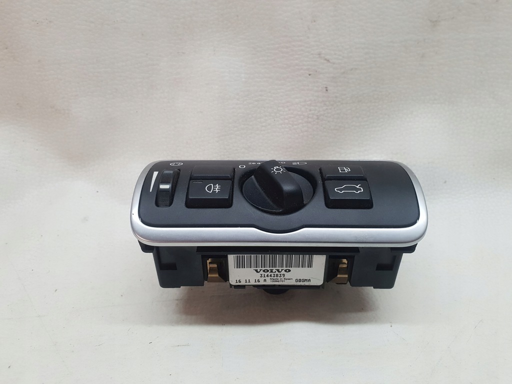 фото №6, Volvo s60 ii xc60 панель управление выключатель переключатель света 31443839