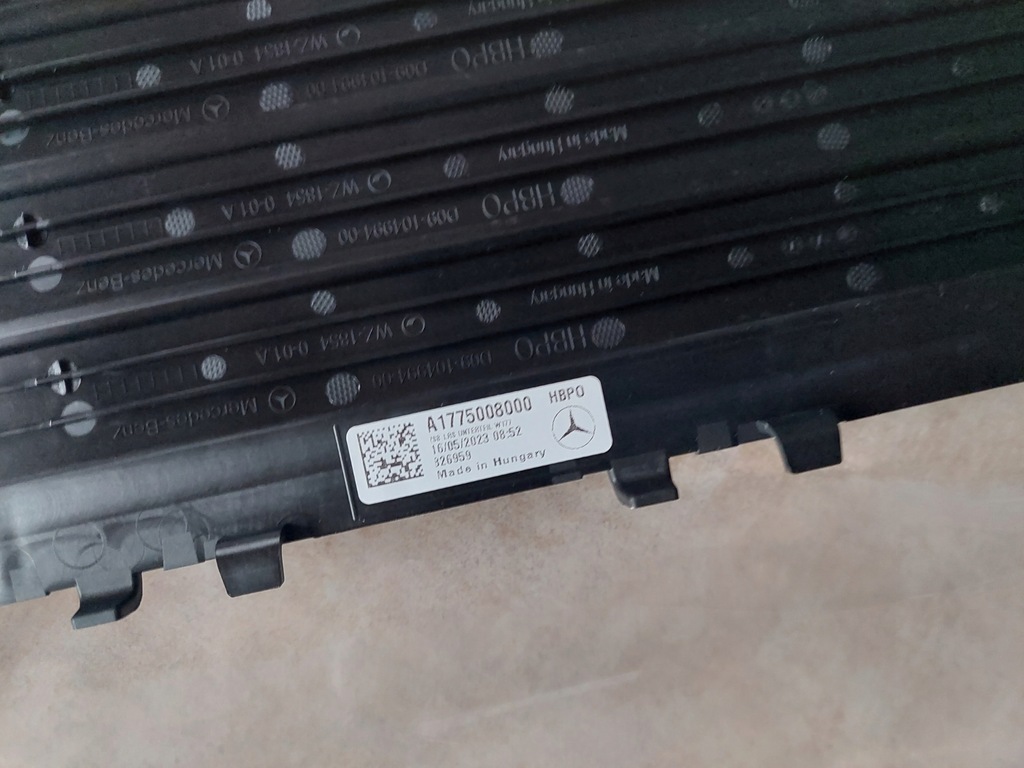 фото №5, Повітропровід повітря жалюзі - mercedes a klasa w177 cla w118 b klasa w247