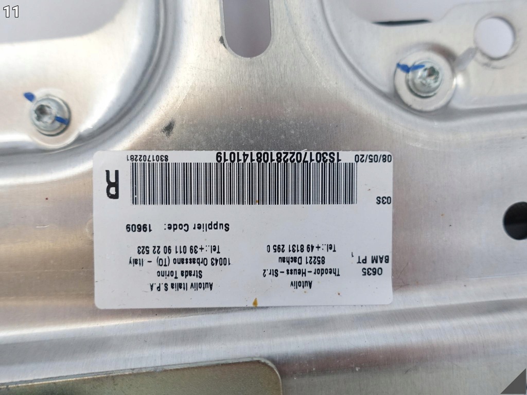 фото №12, Maserati granturismo m145 07-19 подушка безопасности подушка воздушная дверь перед r