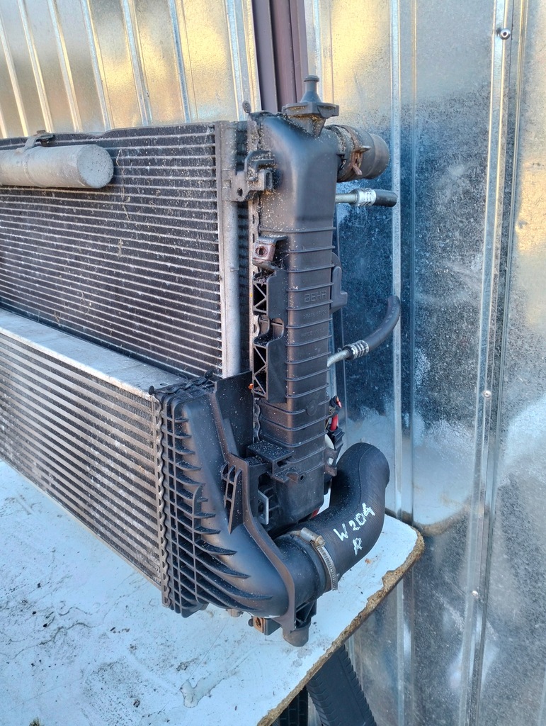 фото №6, Комплект радиатор mercedes r 251 w251 amg 3.0 cdi lata 2005-2010