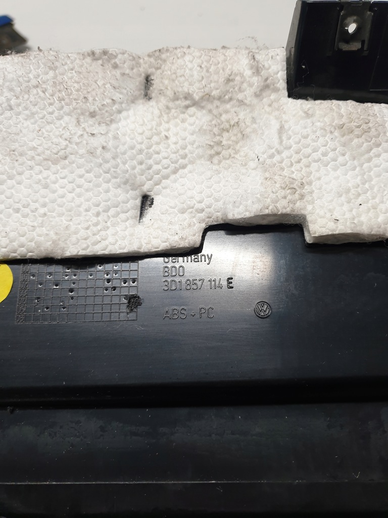 фото №6, Бардачок пасажира volkswagen оригінальний номер 3d1857114e