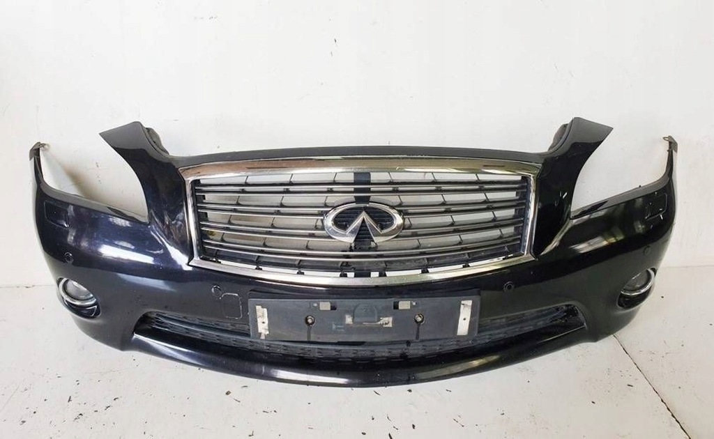 фото №14, Infiniti m iv m30 10-13r бампер перед решётка радиатора датчики решётка радиатора противотуманные фары kpl