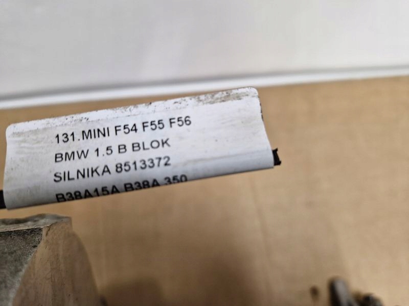 фото №8, Mini f54 f55 f56 bmw 1.5 b блок двигуна 8513372 b38a15a b38a