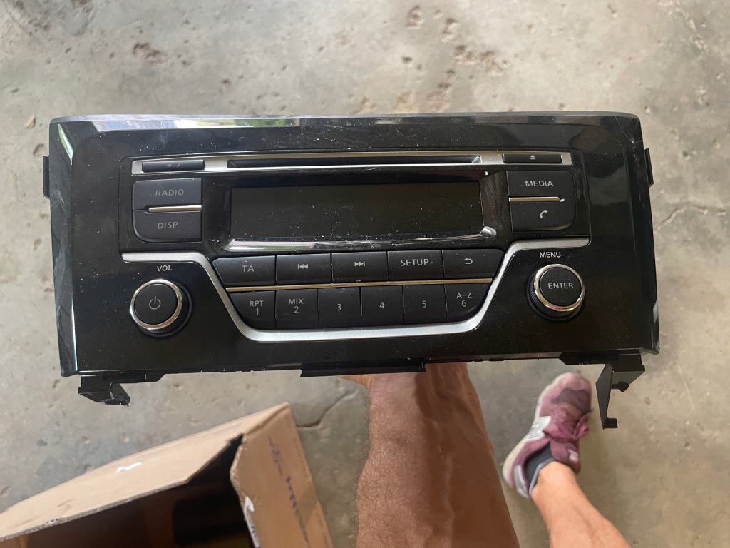 фото №1, Nissan qashqai j11 оригінальні радіо nr 28185hv00a