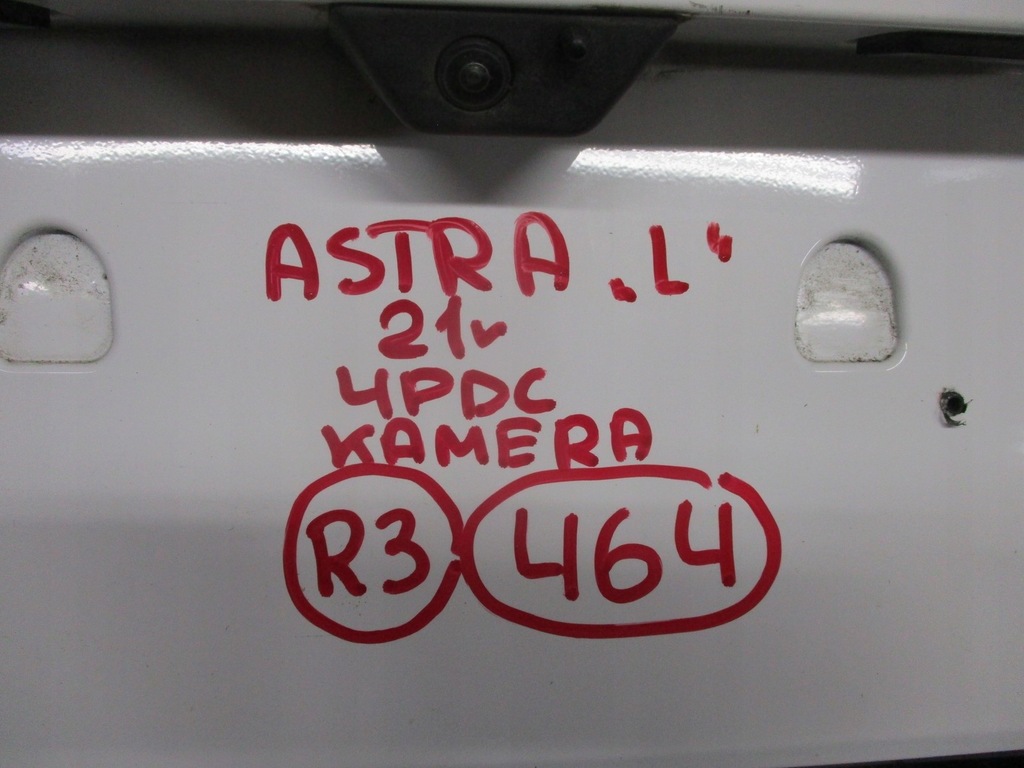 фото №11, Бампер opel astra l 4 pdc камера 21r задняя задний