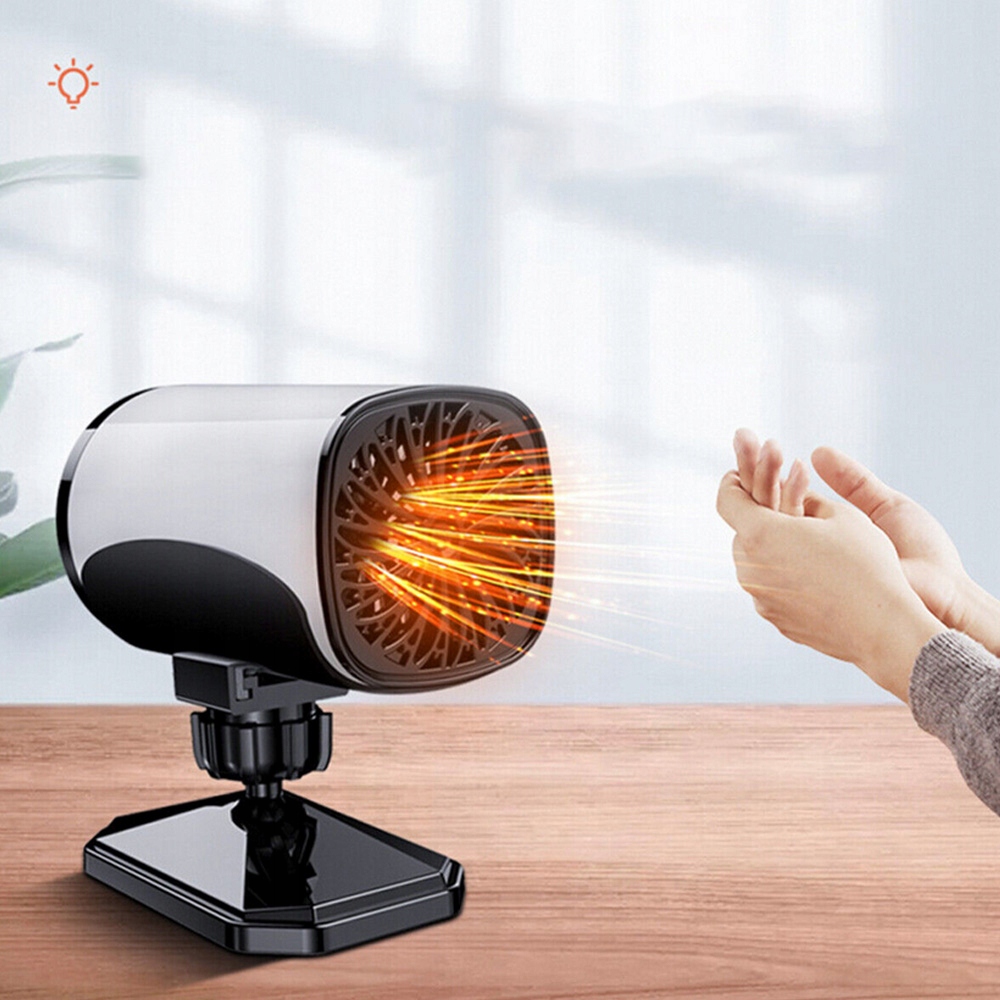 фото №12, Вентилятори odmrażacza do вікон автомобільних, штекер прикурювача, 12v 600w