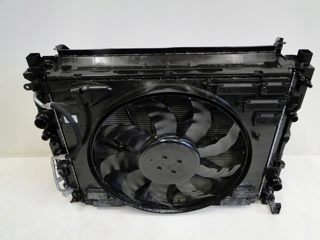 фото №7, Mercedes комплект радиатор вентилятор woda кондиционер nt glc 254 x254 hybrid