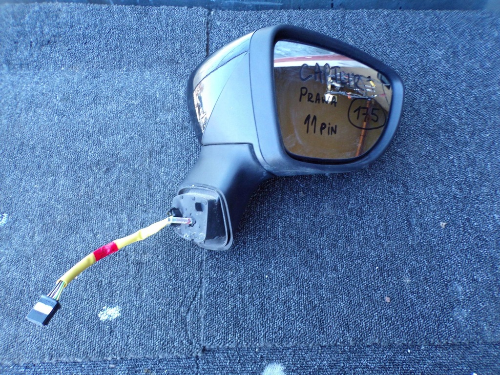 фото №1, Дзеркало праве renault captur lift 11 pin eu