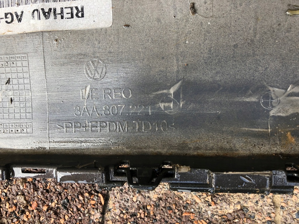 фото №9, Бампер перед передній vw passat b7 3aa