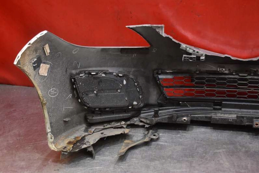 фото №12, Бампер перед передній сріблястий mazda 6 2 ii gh lift 07-12