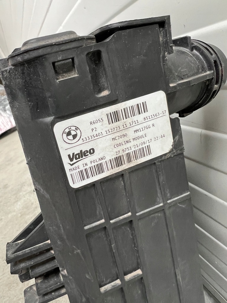 фото №13, Pas передний радиатор bmw seria 2 f22 2.0d автоматическая коробка передач