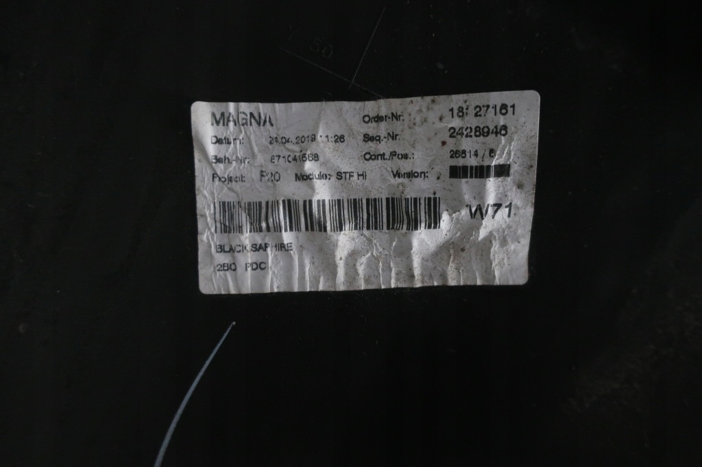 фото №6, Бампер задняя m-pakiet bmw 1 f20 f21 lift m140i