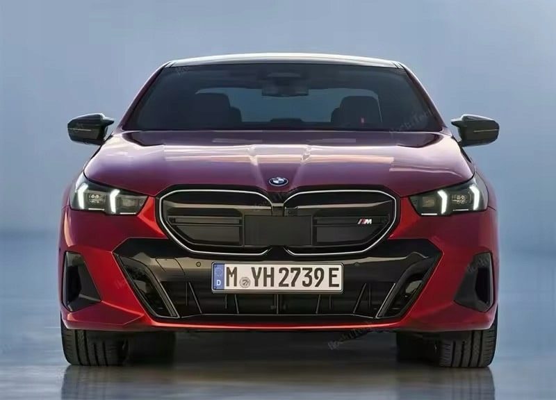 фото №9, Накладки корпус зеркал bmw 5 g60 7 i7 g70 m5 чёрный блеск m-performance