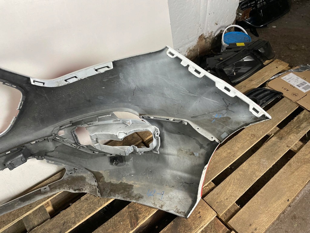 фото №5, Бампер перед передній ford transit custom lift 17-