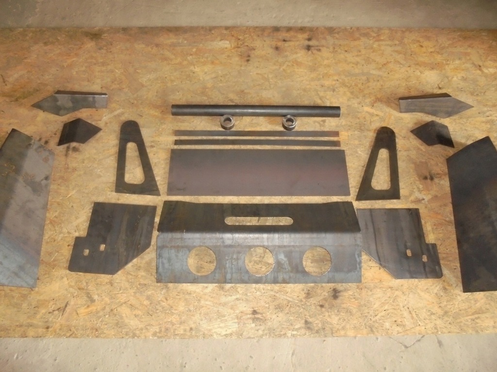 фото №8, Бампер off-road mitsubishi pajero ii w запчастини