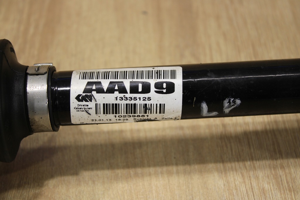 фото №4, Привідний вал лівий перед opel cascada astra j 2.0 cdti механічна коробка передач