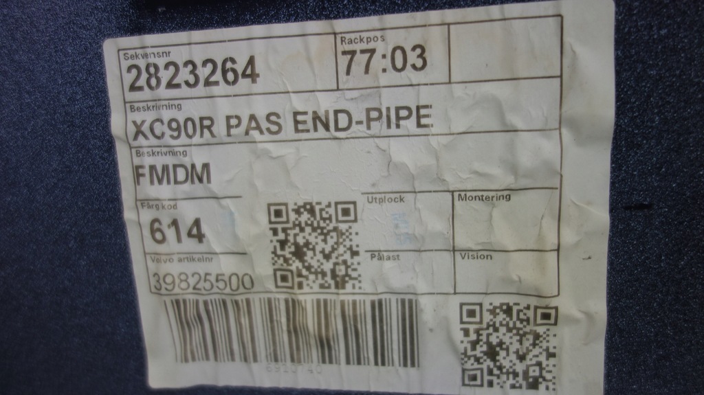 фото №8, Volvo xc90 бампер задняя pdc 614