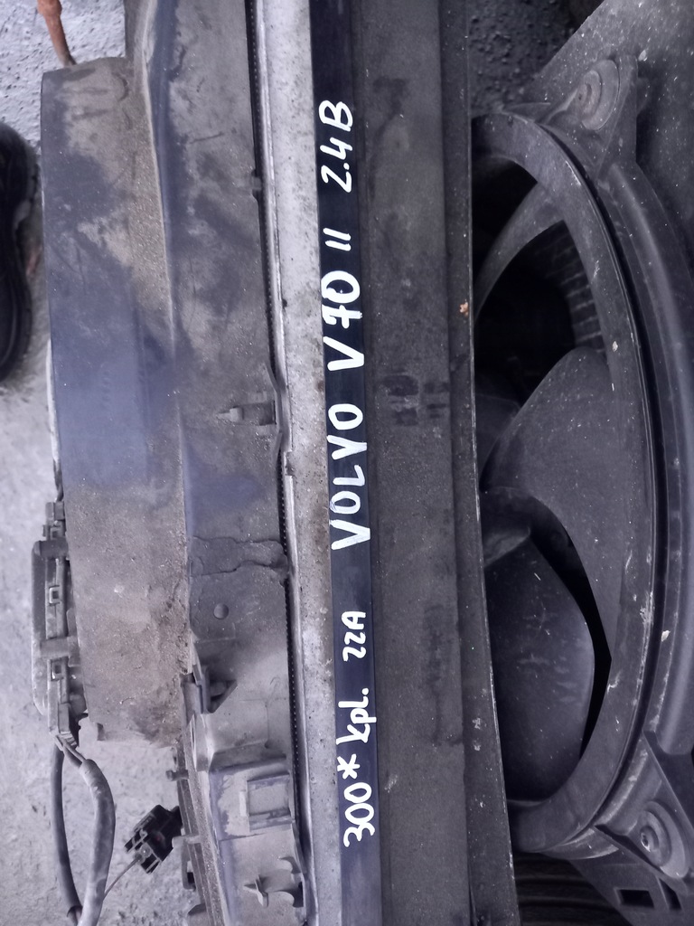 фото №8, Комплект радиатор вентилятор volvo v70 ii 2.4 benz