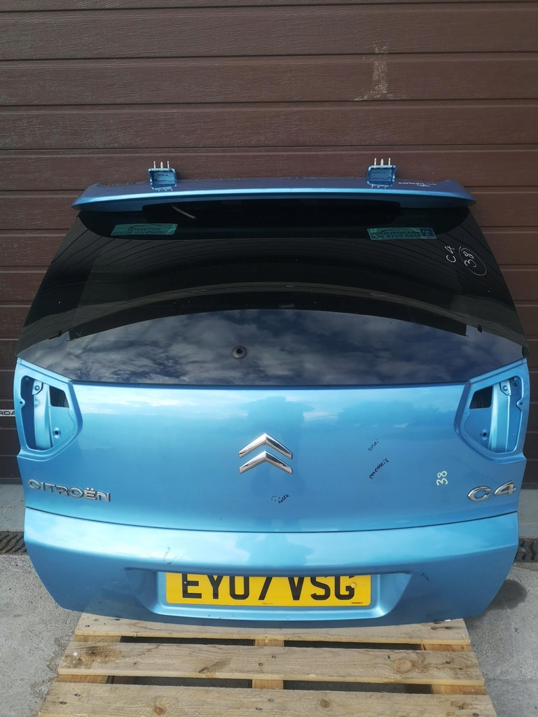 фото №1, Кришка багажника задня скло citroen c4 picasso i 06-10