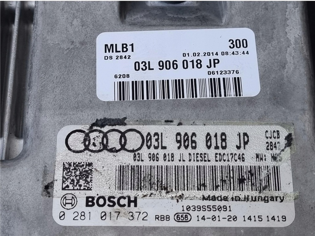 фото №11, Набір стартовий audi a4 b8 facelift 2014 03l906018jp