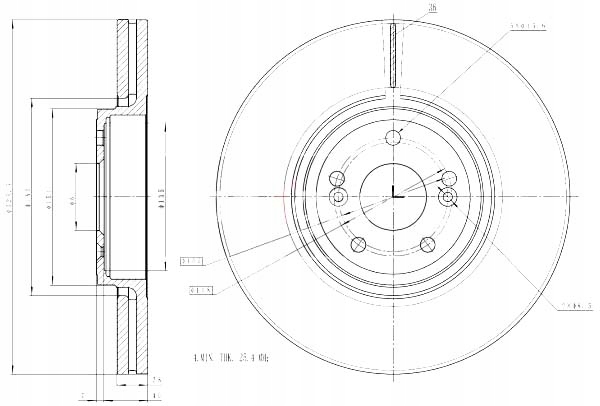 фото №1, Maxgear тормозные диски ham. 2szt renault p. espace vel sat